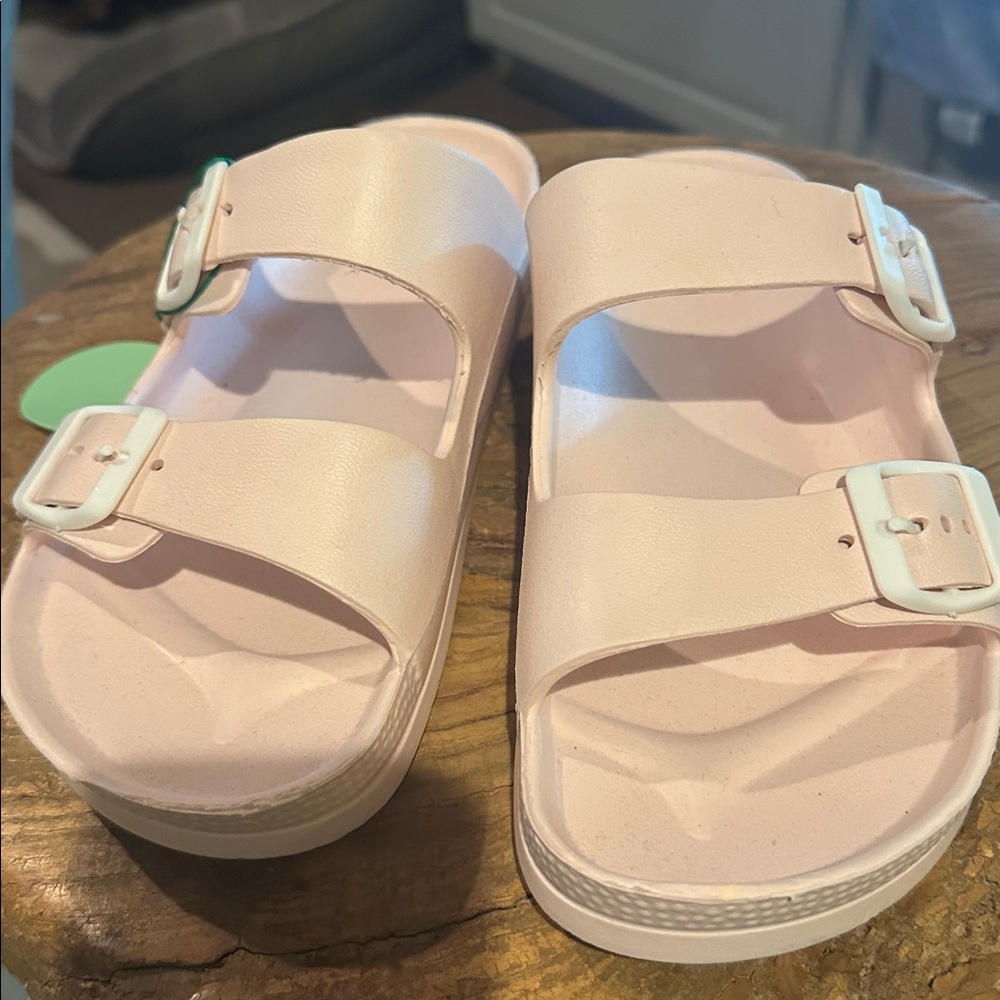 Pink Slide Sandals - Picture 2 of 4